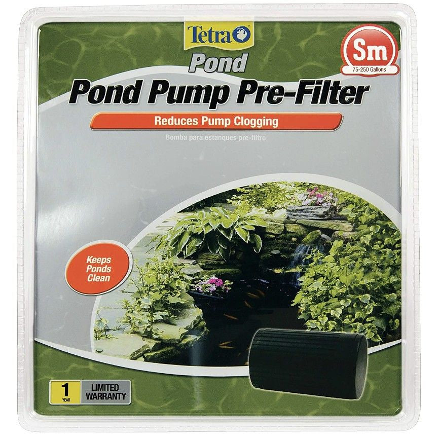 Tetra Pond Cylinder Pre-Pump Filter-Fish-Tetra Pond-50-2000 Gallons (325-1900 GPH)-
