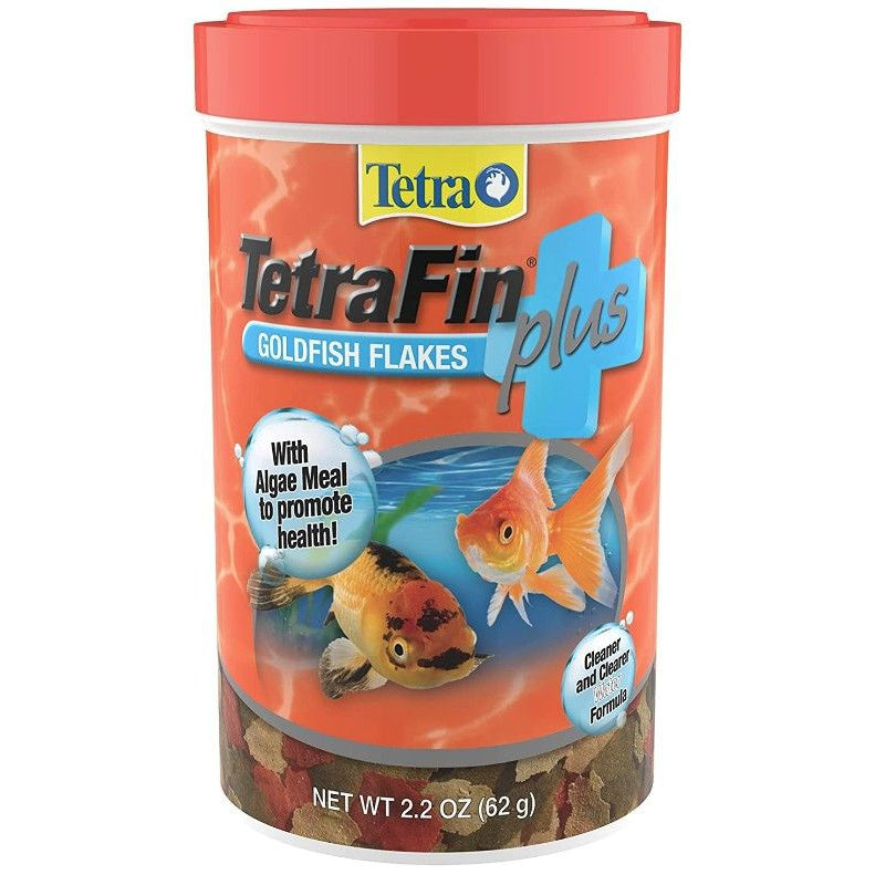 Tetra TetraFin Plus Goldfish Flakes Fish Food-Fish-Tetra-2.2 oz-
