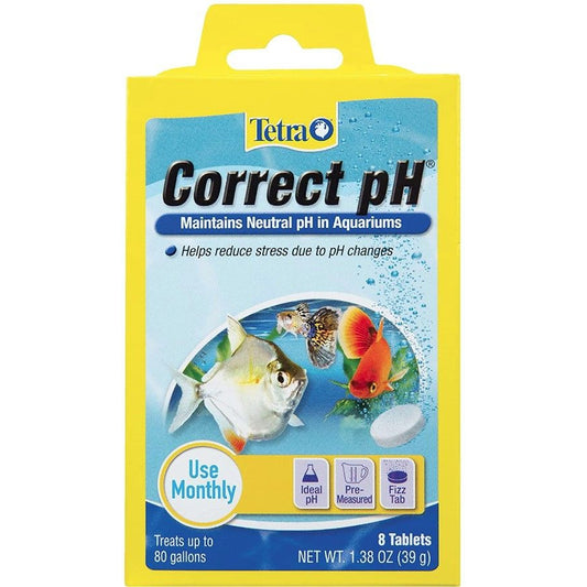 Tetra Correct pH 7.0-Fish-Tetra-8 Tablets-