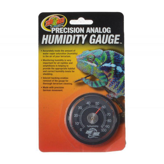 Zoo Med Precision Analog Reptile Humidity Gauge-Reptile-Zoo Med-Analog Reptile Humidity Gauge-