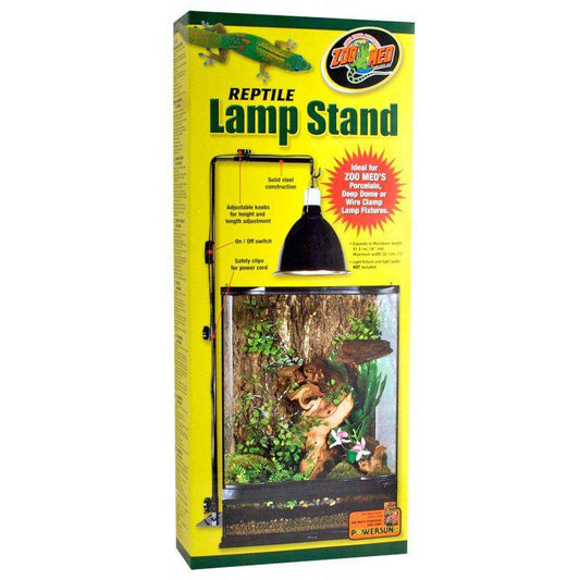 Zoo Med Reptile Lamp Stand-Reptile-Zoo Med-36" Max Height - 15" Max Horizontal Arm Length-