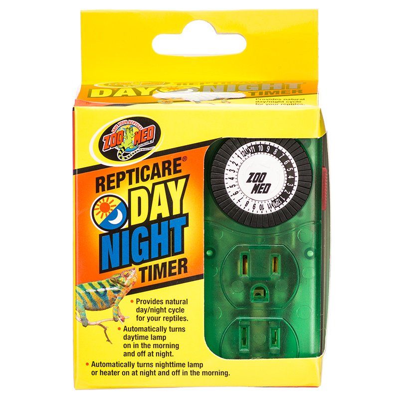 Zoo Med ReptiCare Day & Night Timer-Reptile-Zoo Med-Timer with 2 Sockets-