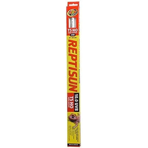 Zoo Med ReptiSun T5 HO 10.0 UVB Replacement Bulb-Reptile-Zoo Med-24 Watts - (22" Bulb)-
