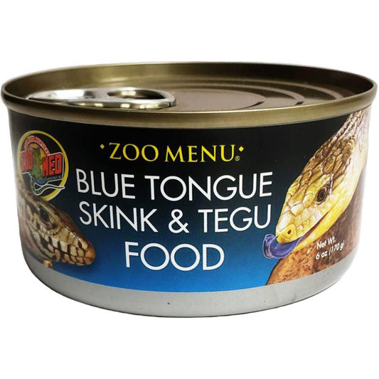Zoo Med Blue Tongue Sking and Tegu Food Canned-Reptile-Zoo Med-6 oz (170 g)-