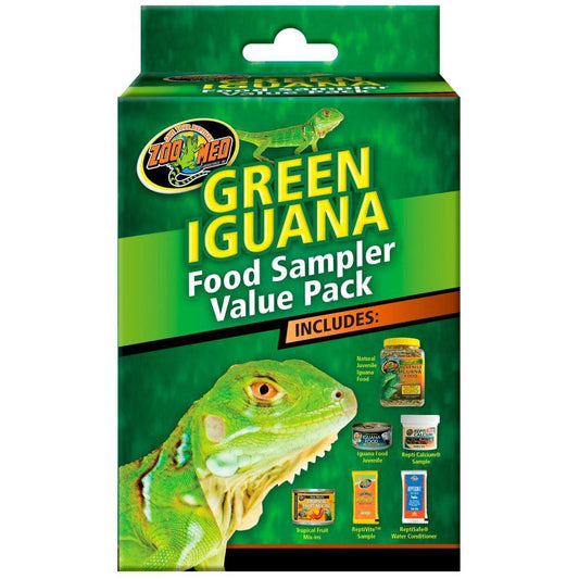 Zoo Med Green Iguana Foods Sampler Value Pack-Reptile-Zoo Med-1 count-