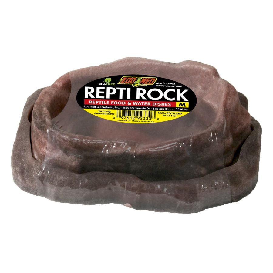 Zoo Med Repti Rock - Food & Water Dish Combo Pack-Reptile-Zoo Med-Medium-