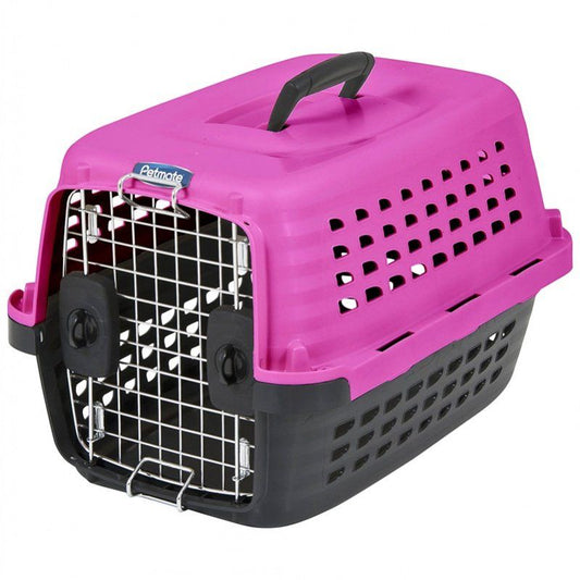 Petmate Compass Kennel - Black & Hot Pink-Animals & Pet Supplies-BimBimPet-