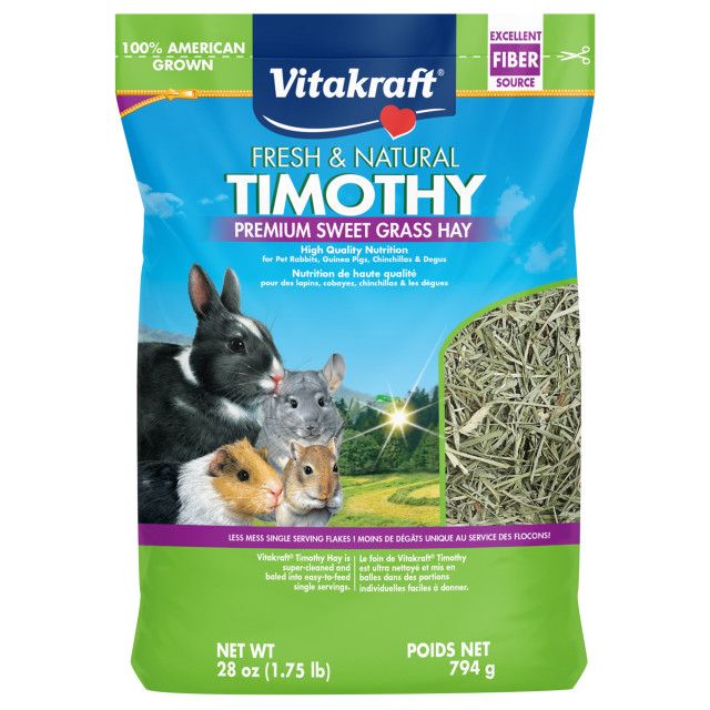 Vitakraft Fresh & Natural Timothy Premium Sweet Grass Hay-Small Pet-Vitakraft-28 oz-