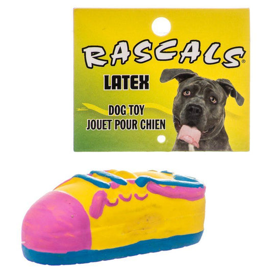 Rascals Latex Small Tennis Shoe Dog Toy-Animals & Pet Supplies-BimBimPet-