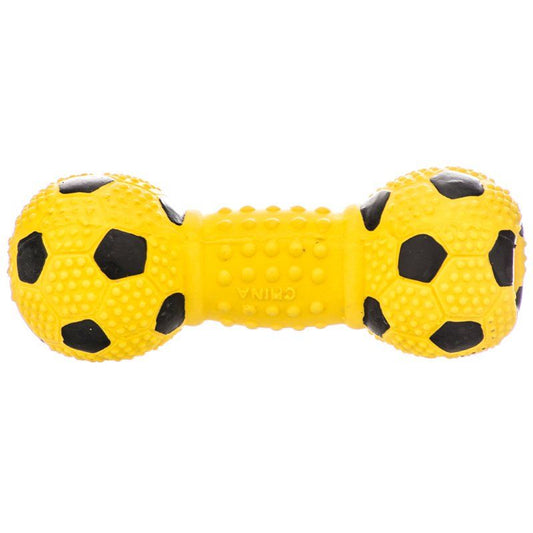 Rascals Latex Soccer Ball Dumbbell Dog Toy - Blue-Dog-Coastal Pet-5.5" Long-