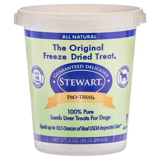 Stewart Pro-Treat 100% Freeze Dried Lamb Liver for Dogs-Animals & Pet Supplies-BimBimPet-