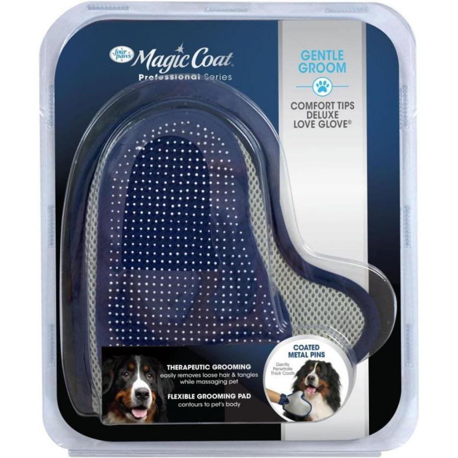 Magic Coat Professional Series Gentle Groom Comfort Tips Deluxe Love Glove-Dog-Four Paws-1 count-