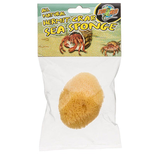 Zoo Med All Natural Hermit Crab Sea Sponge-Reptile-Zoo Med-2.5" Diameter-