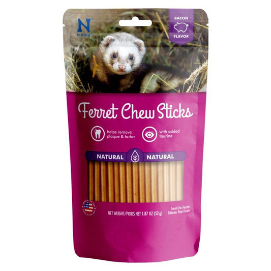 N-Bone Ferret Chew Sticks Bacon Flavor-Small Pet-N-Bone-1.87 oz-