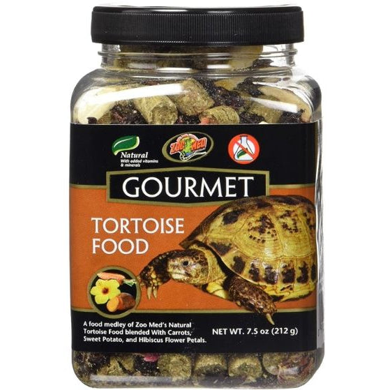 Zoo Med Gourmet Tortoise Food-Reptile-Zoo Med-7.5 oz-