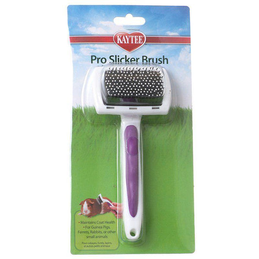 Kaytee Pro Slicker Brush-Small Pet-Kaytee-8.5" Long x 4.75" Wide-