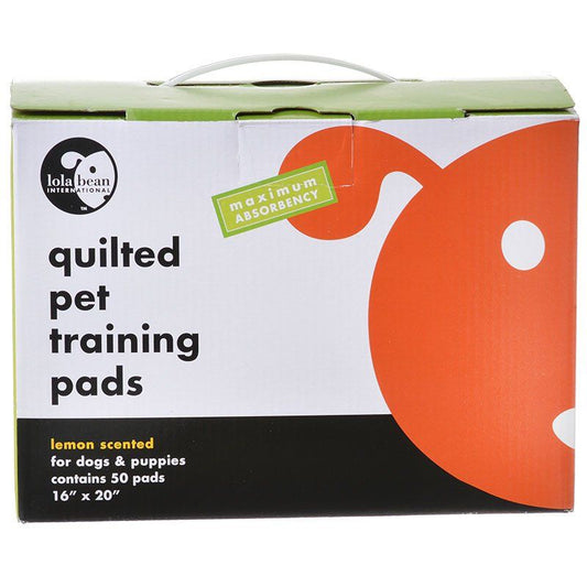 Lola Bean Quilted Pet Training Pads-Dog-Lola Bean-16" Long x 20" Wide (50 Pack)-