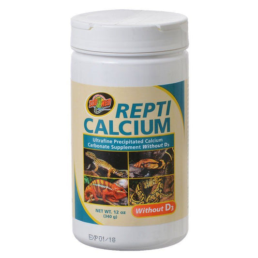 Zoo Med Repti Calcium Without D3-Reptile-Zoo Med-12 oz-