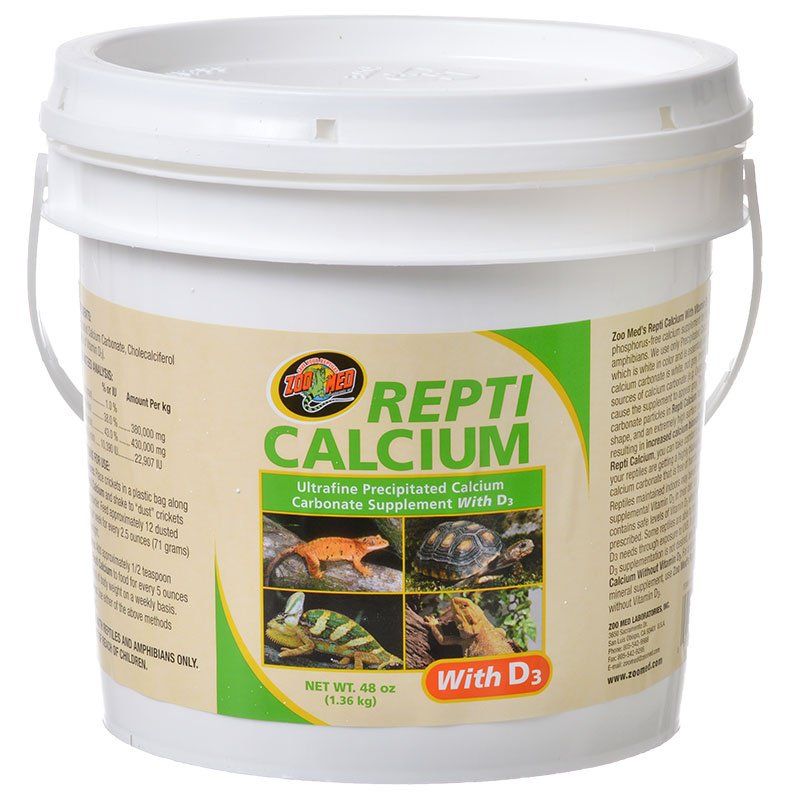 Zoo Med Repti Calcium With D3-Reptile-Zoo Med-48 oz-