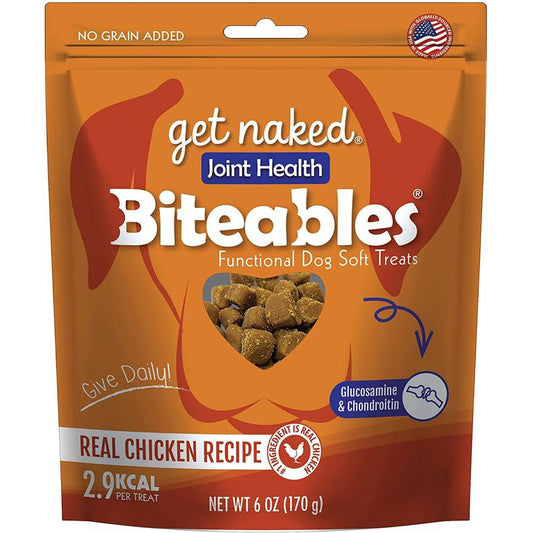 Get Naked Joint Health Soft Dog Treats - Chicken Flavor-Dog-Get Naked-5 oz-