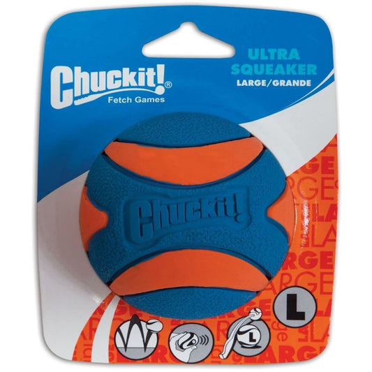 Chuckit Ultra Squeaker Ball Dog Toy-Dog-Chuckit!-Large (3" Diameter)-