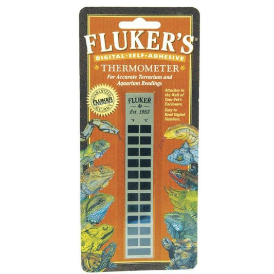 Flukers Digital Self-Adhesive Thermometer-Reptile-Flukers-1 Pack-
