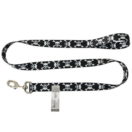 Pet Attire Styles Skulls Dog Leash-Dog-Coastal Pet-4' Long x 1" Wide-