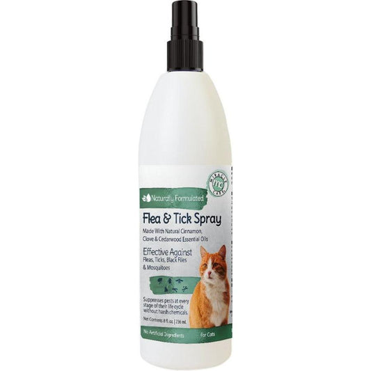 Miracle Care Natural Flea Spray for Cats-Cat-Miracle Care-8 oz-