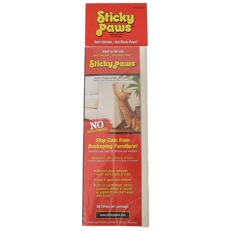 Pioneer Sticky Paws Furniture Strips-Cat-Pioneer Pet-24 Pack-