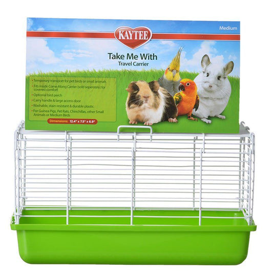 Kaytee Take Me With Travel Center for Small Pets-Small Pet-Kaytee-Medium (13"L x 8"W x 7.5"H)-
