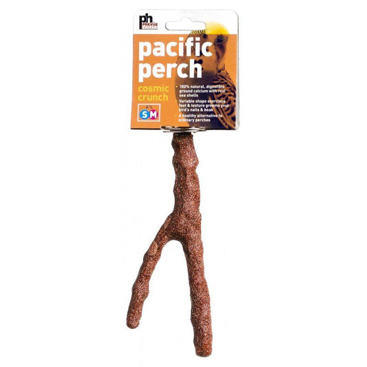 Prevue Cosmic Crunch Perch-Bird-Prevue-Small - 6" Long - (Small-Medium Birds)-