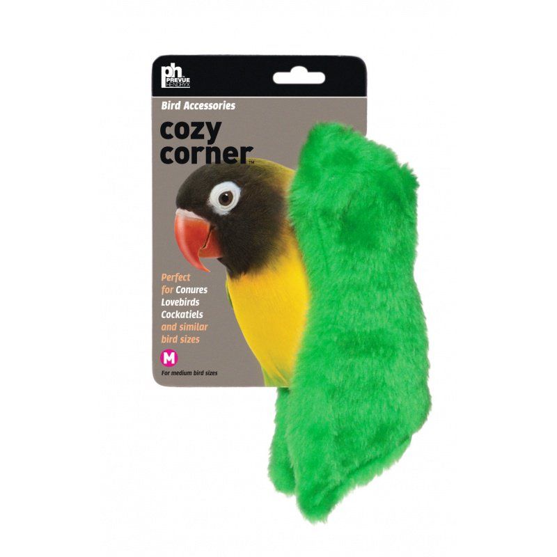 Prevue Cozy Corner-Bird-Prevue-Medium - 8" High - Small-Medium Birds - (Assorted Colors)-