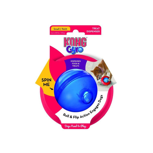 KONG Gyro Dog Toy-Dog-KONG-Small - 5" Diameter - (Assorted Colors)-