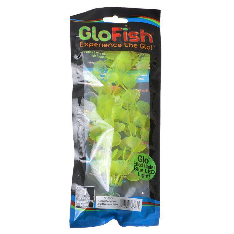 GloFish Yellow Aquarium Plant-Aquarium-GloFish-Large - (7"-8.5" High)-