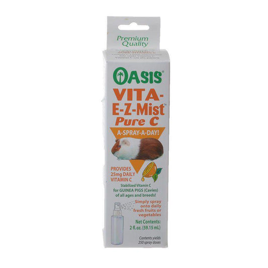 Oasis Vita E-Z-Mist Pure C Spray for Guinea Pigs-Small Pet-Oasis-2 oz (250 Sprays)-