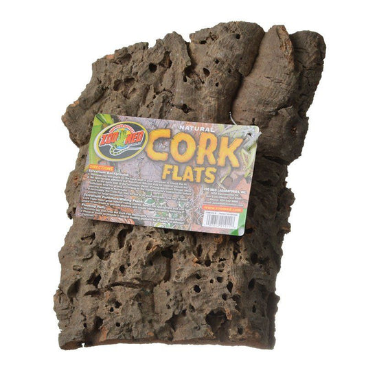 Zoo Med Natural Cork Flats-Reptile-Zoo Med-Medium - (0.80 lb)-