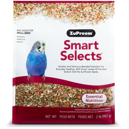 ZuPreem Smart Selects Bird Food for Small Birds-Bird-ZuPreem-2 lbs-