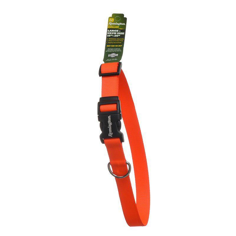 Remington Adjustable Patterned Dog Collar - Safety Orange-Animals & Pet Supplies-BimBimPet-
