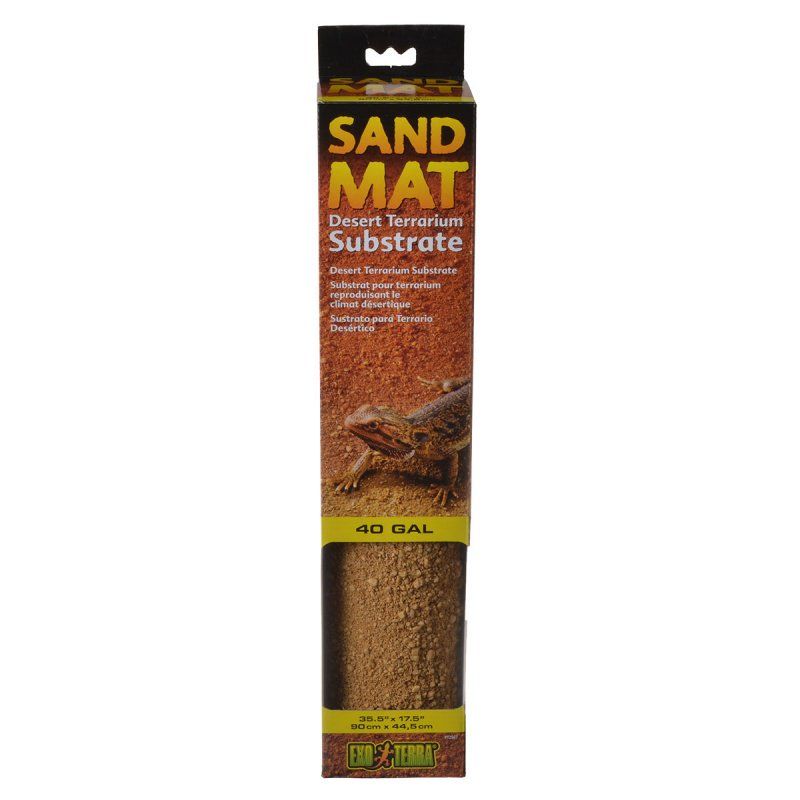 Exo-Terra Sand Mat Desert Terrarium Substrate-Reptile-Exo-Terra-40 Gallon - (35.5"L x 17.5"W)-