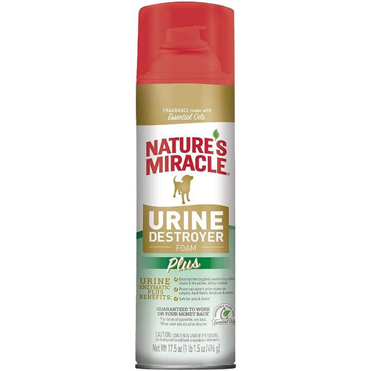 Nature's Miracle Enzymatic Urine Destroyer Foam-Dog-Natures Miracle-17.5 oz-