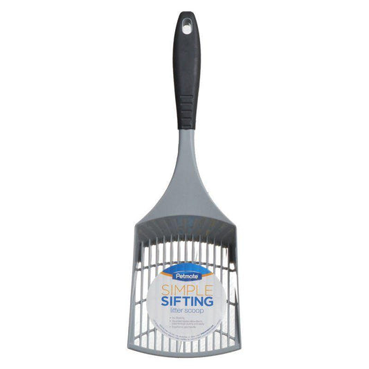 Petmate Easy Sifter Litter Scoop-Cat-Petmate-1 Pack - (15"L x 5"W)-