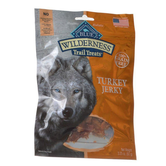 Blue Buffalo Wilderness Trail Treats for Dogs - Turkey Jerky-Animals & Pet Supplies-BimBimPet-