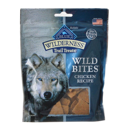 Blue Buffalo Wilderness Trail Treats Wild Bites - Chicken Recipe-Dog-Blue Buffalo-4 oz-