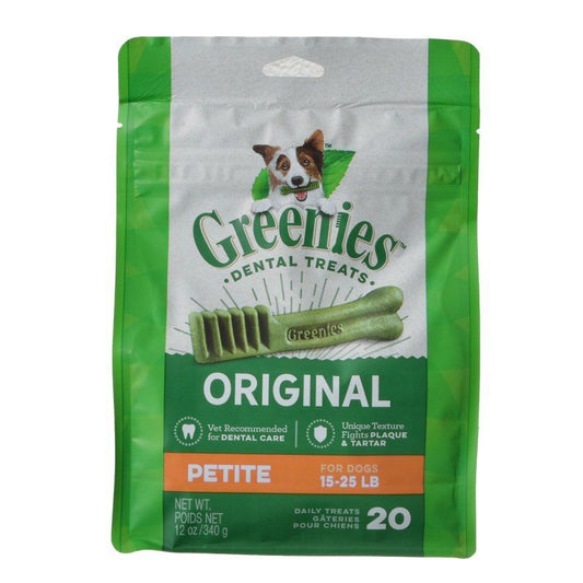 Greenies Petite Dental Dog Treats-Dog-Greenies-20 count-