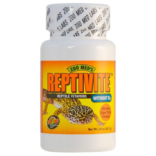 Zoo Med Reptivite Reptile Vitamins without D3-Reptile-Zoo Med-2 oz-