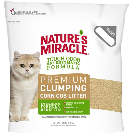Nature's Miracle Natural Care Litter-Cat-Natures Miracle-18 lbs-