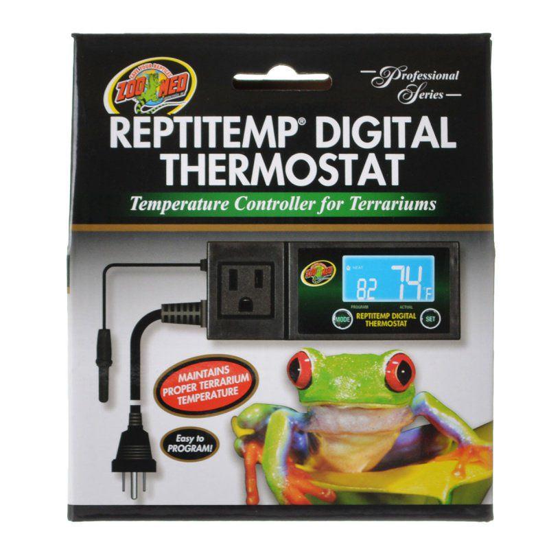 Zoo Med Reptitemp Digital Thermostat-Reptile-Zoo Med-1 Count-