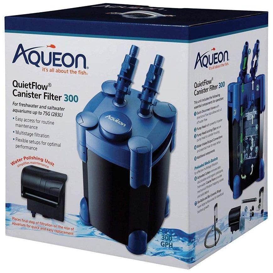 Aqueon QuietFlow Canister Filter 300-Fish-Aqueon-1 Count-