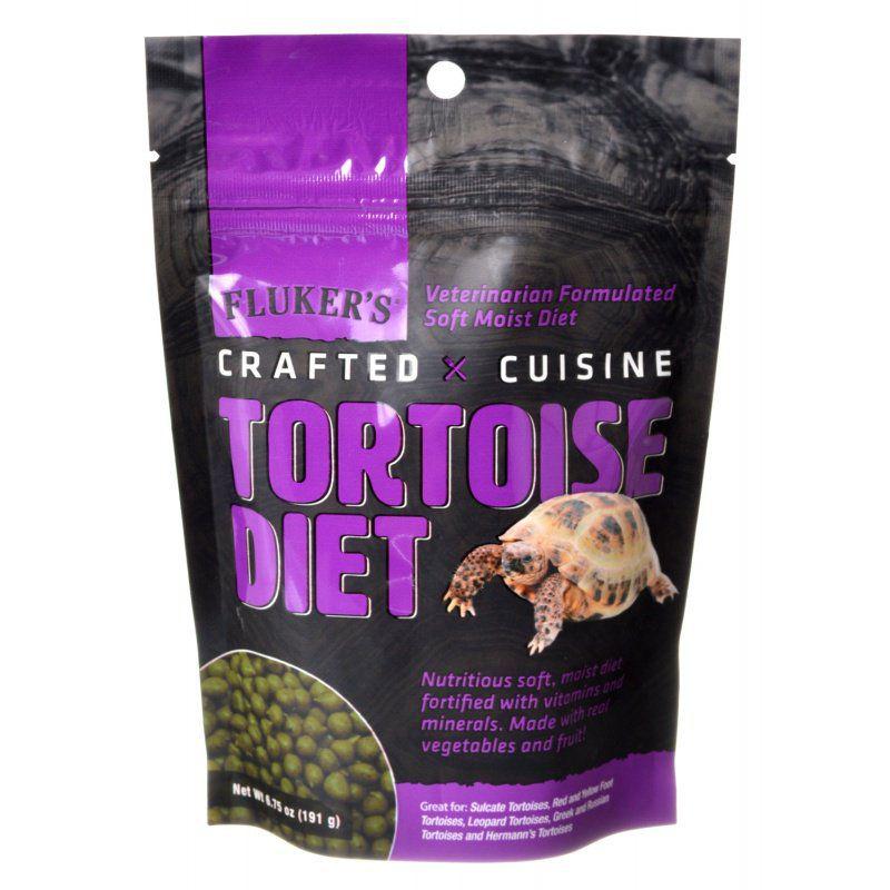 Flukers Crafted Cuisine Tortoise Diet-Reptile-Flukers-6.75 oz-