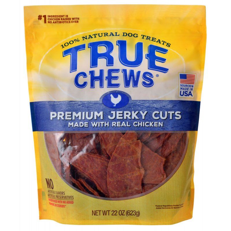 True Chews Premium Jerky Cuts with Real Chicken-Dog-True Chews-22 oz-